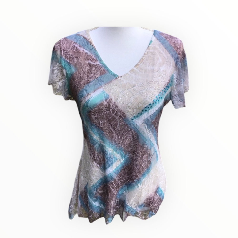 Brittany Black short sleeve top